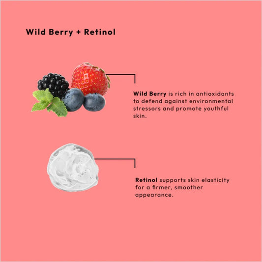 Mascarilla Wild Berry + Retinol (#3)