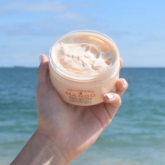 Manteca corporal California Mango en UnicornioH Cosméticos