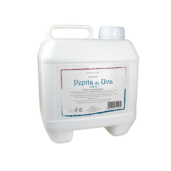 Aceite de pepita de uva para masajes Nirvana Spa en UnicornioH Cosméticos