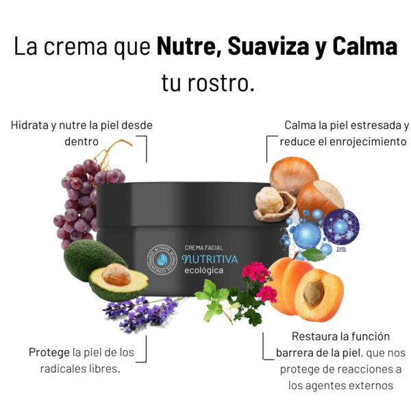 Crema facial nutritiva Taller madreselva en UnicornioH Cosméticos