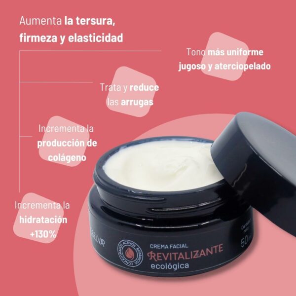 Crema facial revitalizante Taller madreselva en UnicornioH Cosméticos