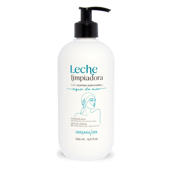 Leche facial limpiadora con agua de mar Nirvana Spa en UnicornioH Cosméticos