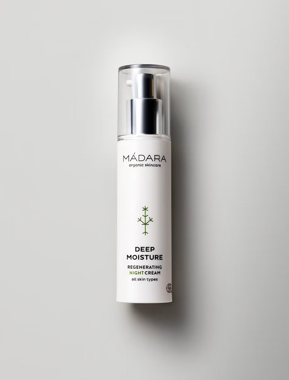 Crema hidratante de noche deep moisture de Madara