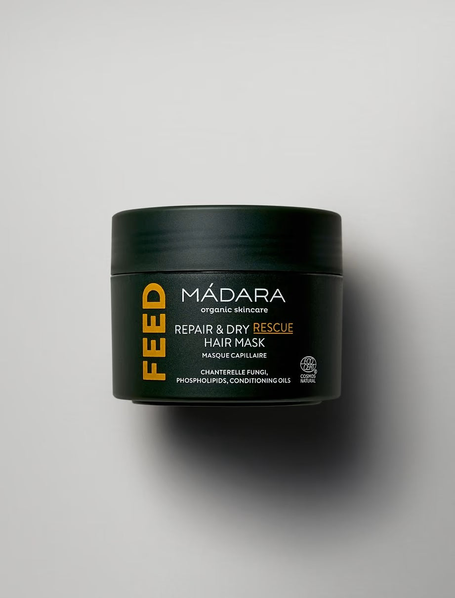 Mascarilla Nutritiva capilar para cabello seco de Madara