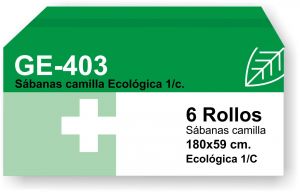 Rollo de sabana papel camilla de 70 metros precortado a 180cms