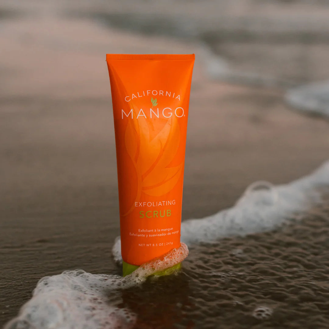 Crema exfoliante corporal California Mango en UnicornioH Cosméticos