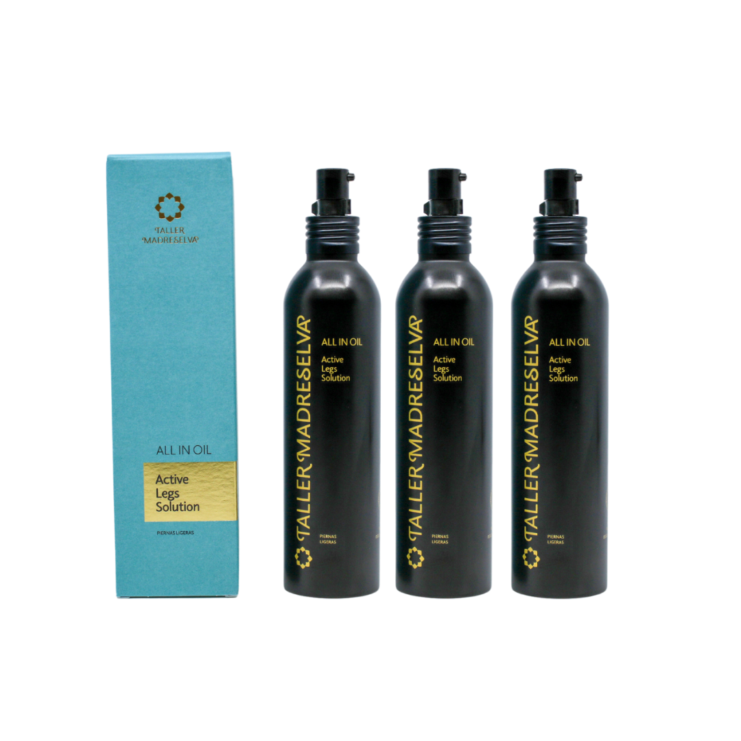 Aceite para piernas ligeras Taller madreselva en UnicornioH Cosméticos