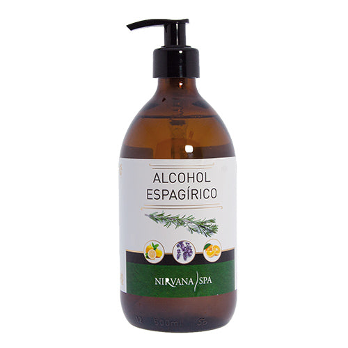 Alcohol espagírico energizante alquimia Nirvana Spa en UnicornioH Cosméticos