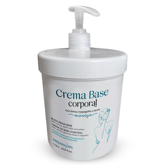 Crema Base nutritiva corporal en UnicornioH Cosméticos